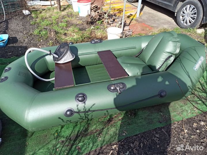 Лодка надувная бу пвх