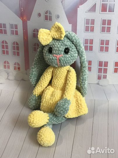 Вязаные игрушки ручной работы