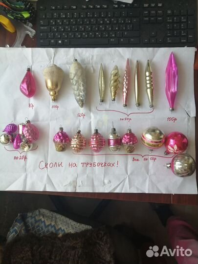 Новогодние игрушки СССР