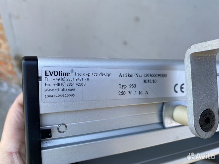 Блок розеток evoline 930