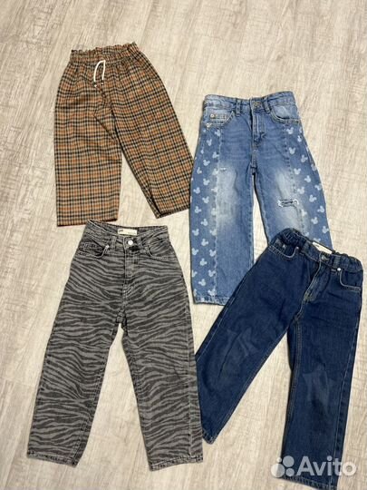 Джинсы zara/ lime 110