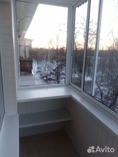 Балкон; отделка балкона; ремонт окон