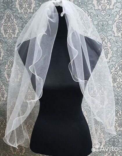 Свадебная фата новая