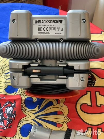 Автомобильный пылесос black decker PAD1200