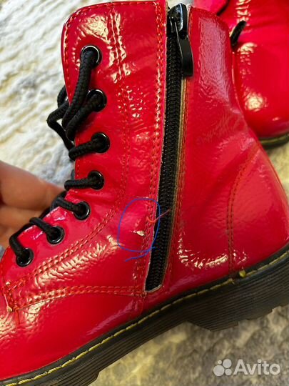 Ботинки демисезонные для девочки 34 размер