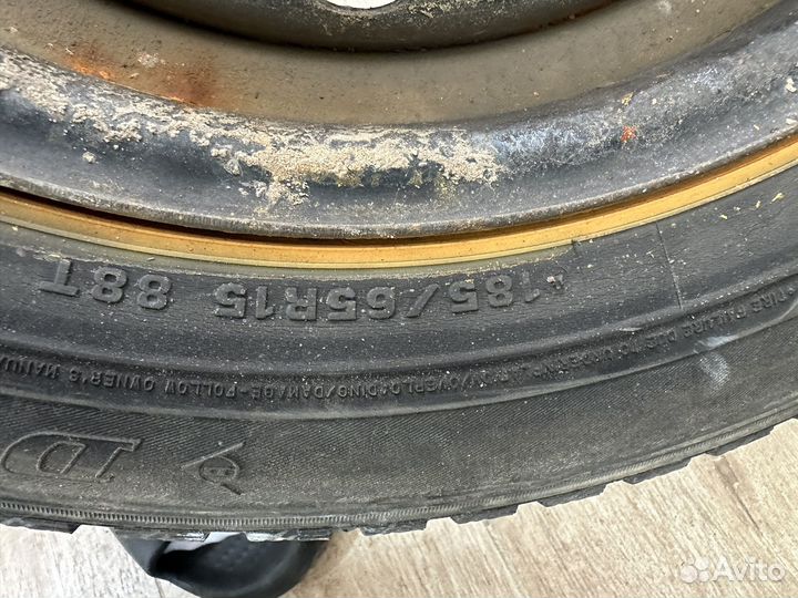 Колеса в сборе r15 зимние