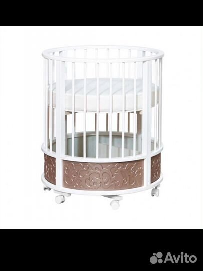 Детская кроватка с маятником трансформер