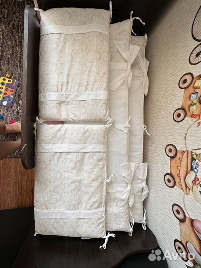 Бортики в детскую кроватку