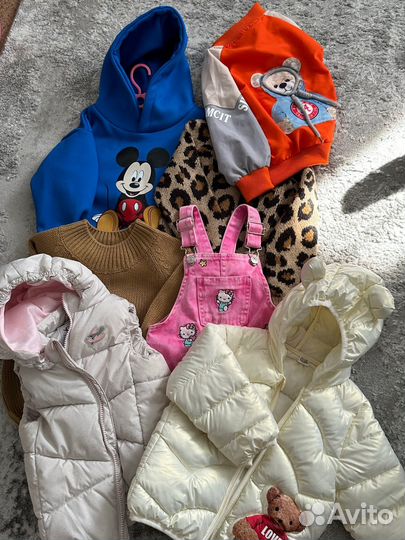 Вещи и обувь на девочку