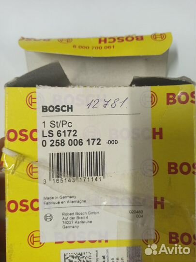 Датчик кислородный Опель Корса С, Астра G 1.0-1.2