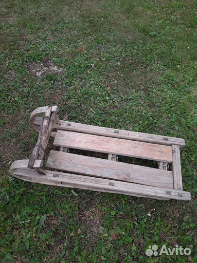 Зимние сани ретро