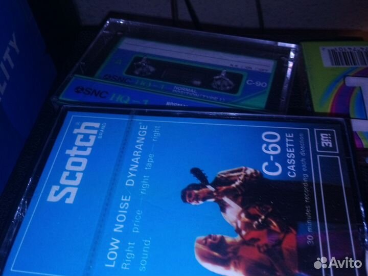 Аудиокассеты запечатанные и б.у