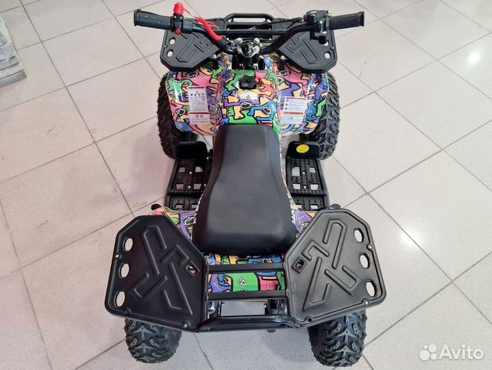 Детский квадроцикл Mini Grizlik X16 (PS, BW) motax