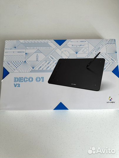 Графический планшет XP pen deco 01 v2