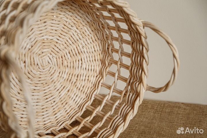 Корзина для пледов