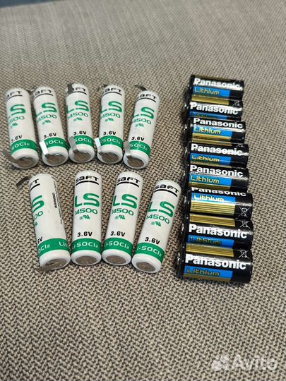 Аккумуляторы Saft AA LS14500 и LR20 LS33600,CR123A