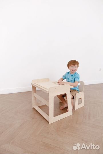 Растущая парта и стул для детей с доставкой