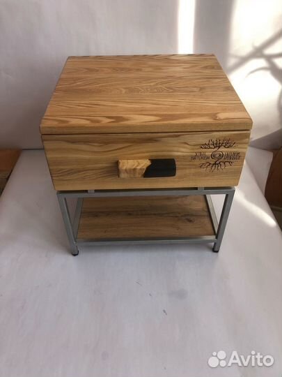 Тумба прикроватная 2 шт лофт