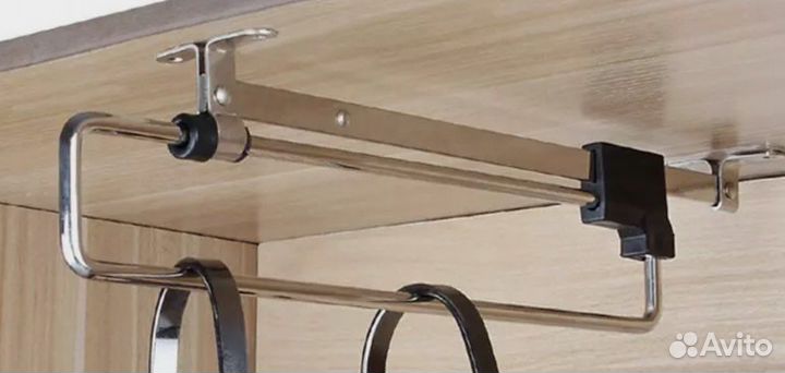 Выдвижная вешалка для одежды из нержавеющей стали