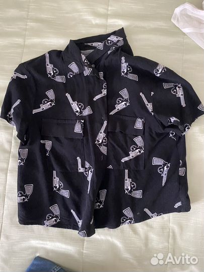 Укороченная рубашка