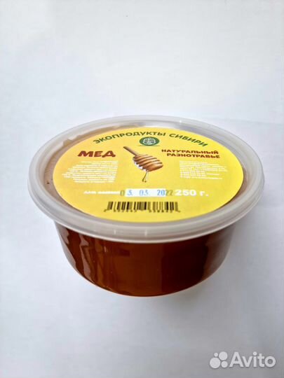 Мед разнотравье