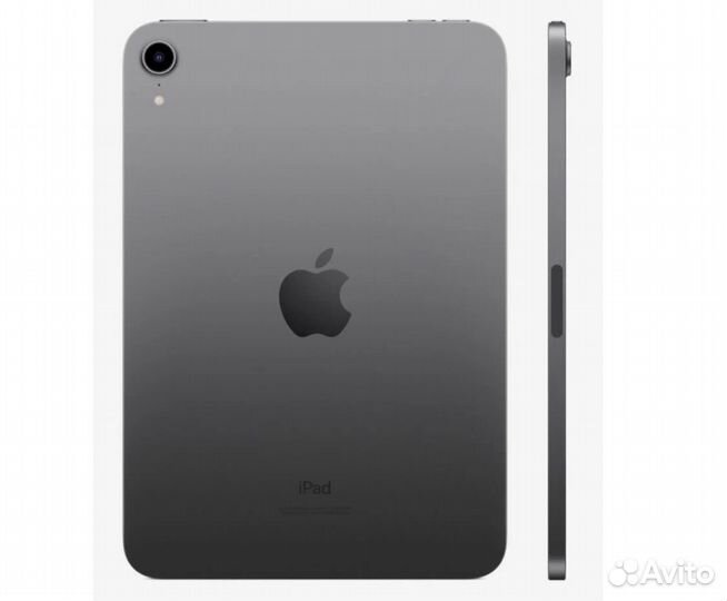 Apple iPad mini 6, 2021, 64 гб, Wi-Fi+сим, серый