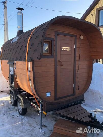 Баня квадро на колесах в аренду