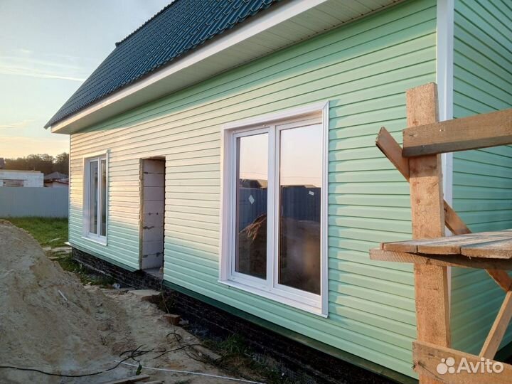 Обшивка домов сайдингом и панелями утепление