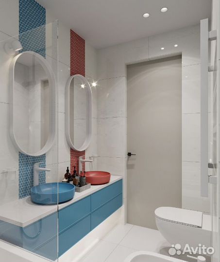 Мебель для ванной комнаты и туалета на заказ