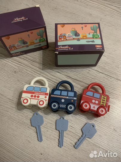 Замочки с ключиками