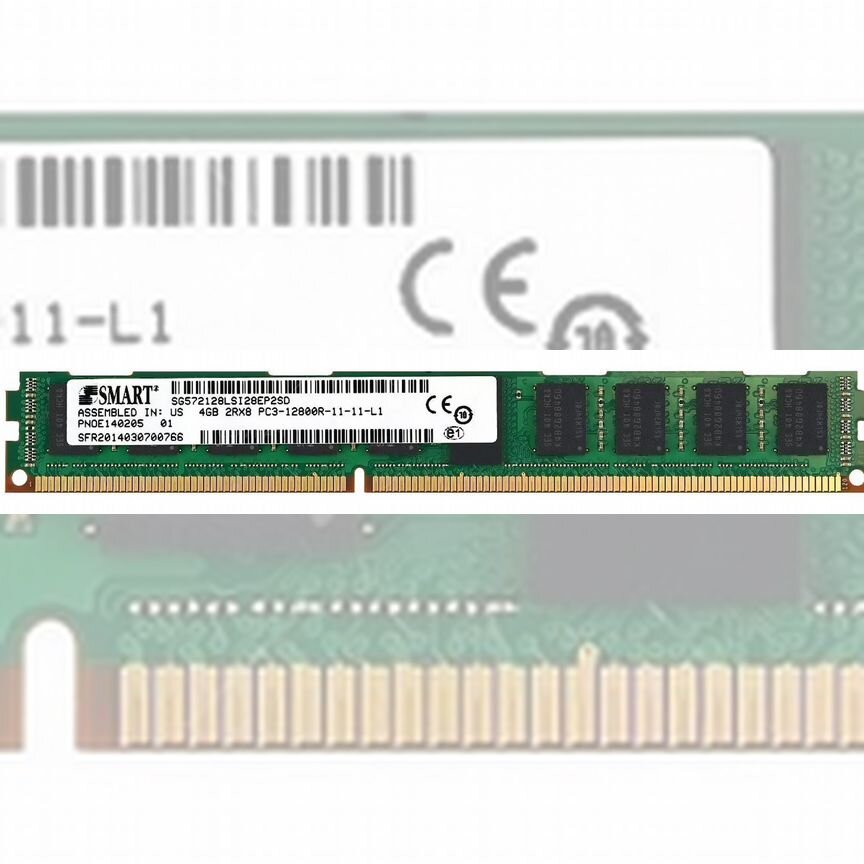 [SG572128LSI28EP2SD] Оперативная Память Smart 4gb Sg572128lsi28ep2sd
