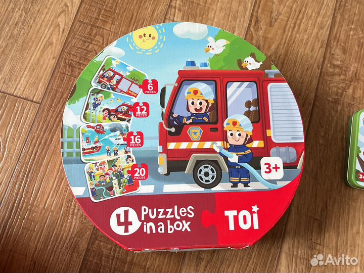 Пазлы и развивающие игры от 2-3х лет