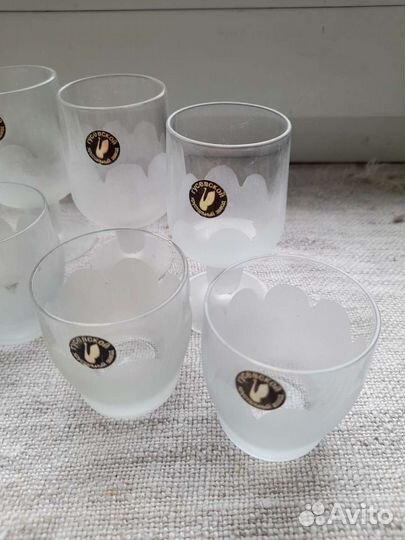 Рюмки/стопки/гусь хрустальный
