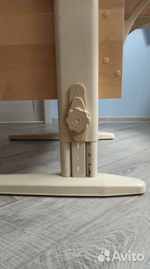 Растущая парта и стул Дэми массив березы