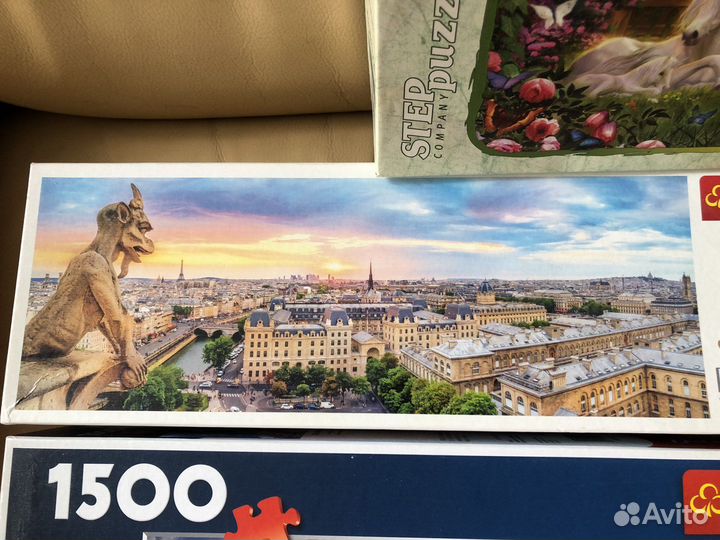 Пазлы 1000, 1500, 560 детские