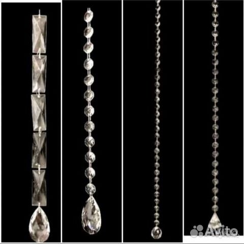Подвески хрустальные