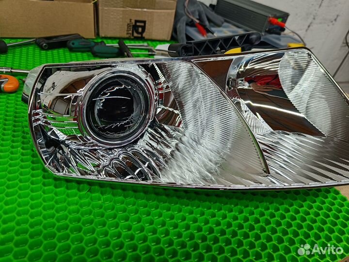 Замена линз. Установка bi-led. Ремонт фар