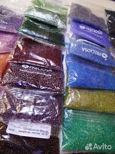 Бисер чешский preciosa