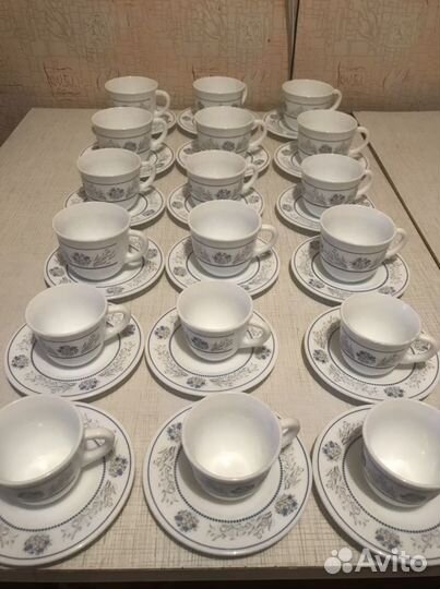 Сервиз кофейный+чайный набор