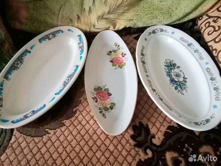 Посуда СССР : тарелки,салатники