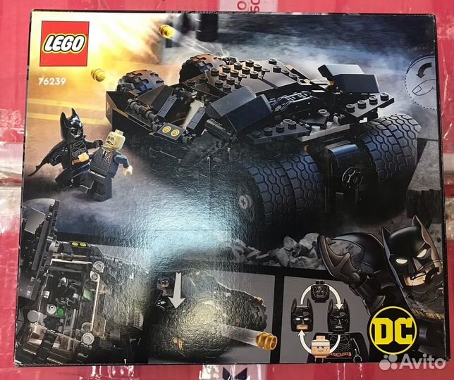 Lego DC 76239 Бэтмобиль Тумблер: схватка с Пугалом
