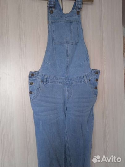 Джинсовые комбинезоны для беременных