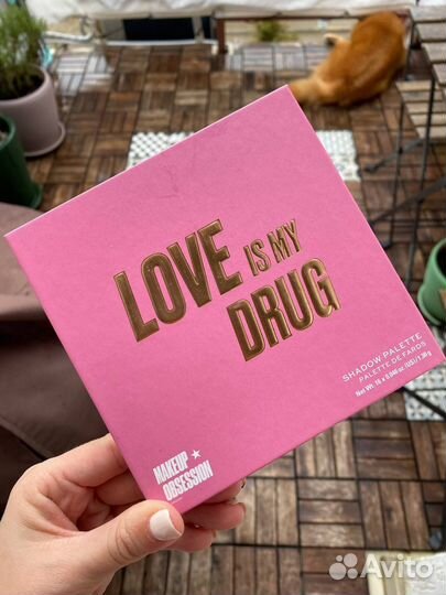 Палитра теней make up obsession