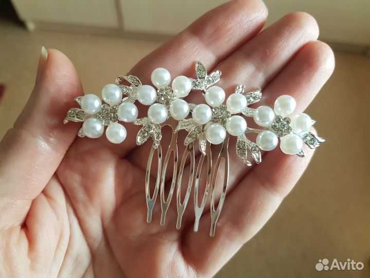 Гребень заколка украшение для волос