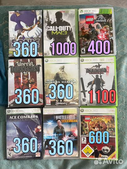 Игры на xbox 360