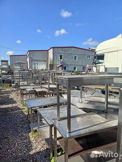 Столы из нержавейки бу