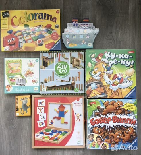Игры Djeco и Ravensburger