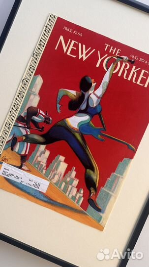 Обложка журнала The New Yorker 20-27 авг 2001