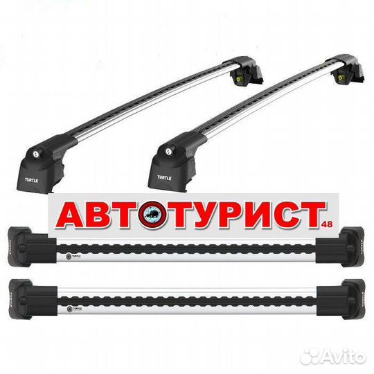 Багажник на интегрированный рейлинг Turtle AIR2