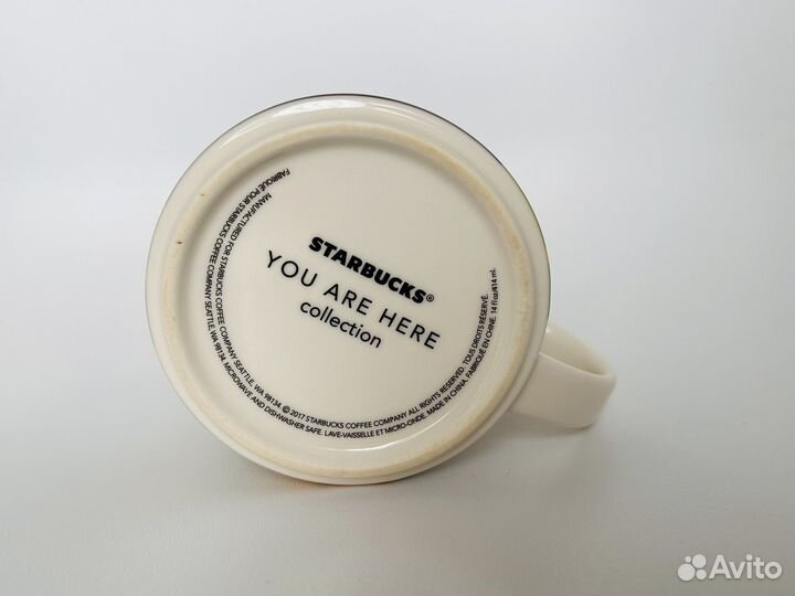 Кружка starbucks керамическая коллекционная 414 мл